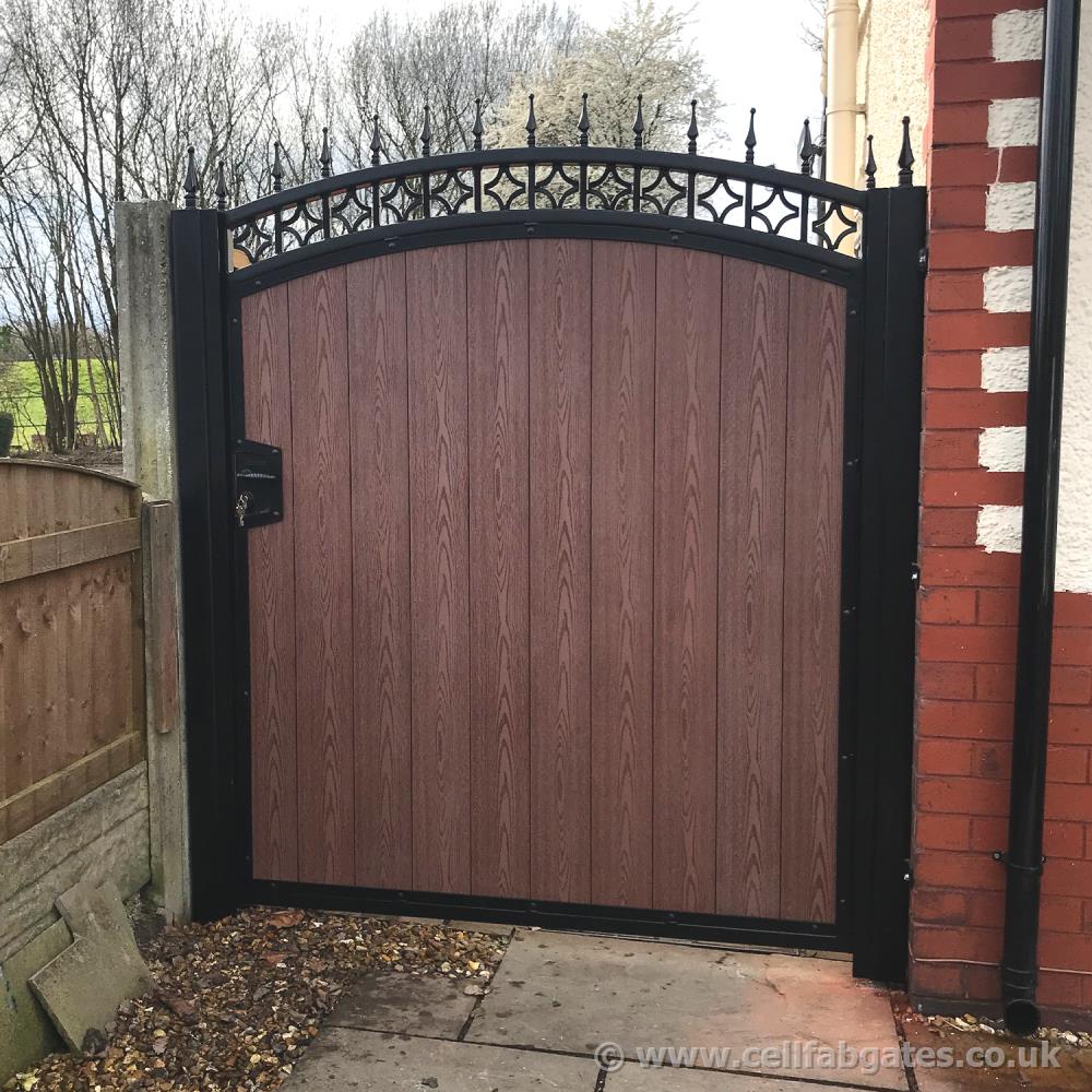 Cellfab Ltd - Bespoke Composite / UPVC Gates - Chorley, Wigan, Bolton, Preston, Southport, Lancashire, North West - Ready Made Gates